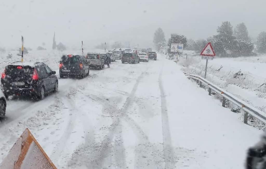 Eerste sneeuw gevallen in Murcia, Alicante, Valencia en Castellón