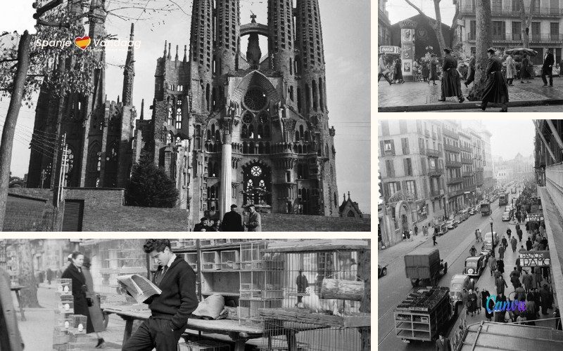 Een kijkje in het Barcelona van 1957 door de fotolens van de Nederlander Harry Pot