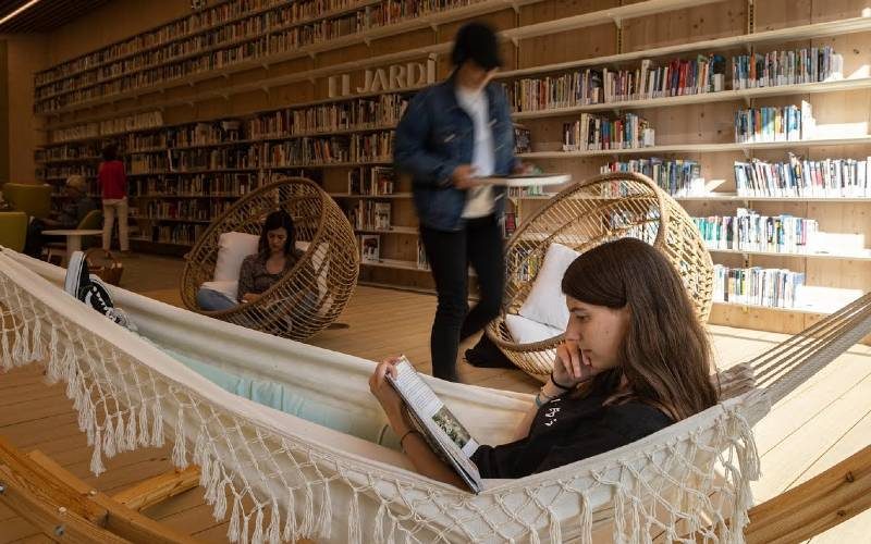 De mooiste openbare bibliotheek is te vinden in Barcelona