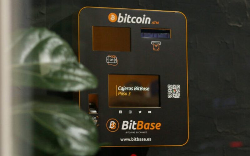 Steeds meer bitcoin en cryptogeld geldautomaten te zien in Spanje