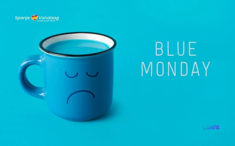 Op 15 januari is het ook in Spanje ‘blue monday’: de meest depressieve dag van het jaar!
