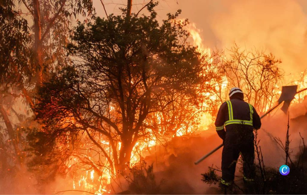 Ook Asturië in Noord-Spanje heeft te maken met 51 natuur- en bosbranden