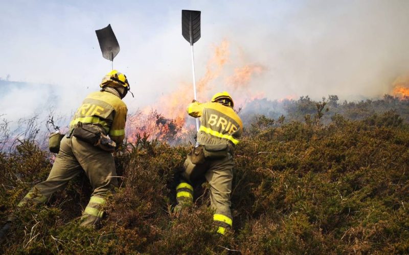 Ook Galicië heeft te maken met een grote bosbrand waardoor 1.100 hectare natuur is verwoest