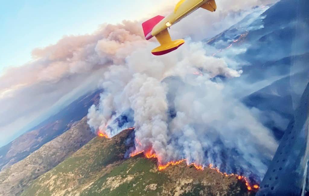 Grootste bosbrand dit jaar in Spanje: 10.000 ha en 2.400 evacuees in Huelva