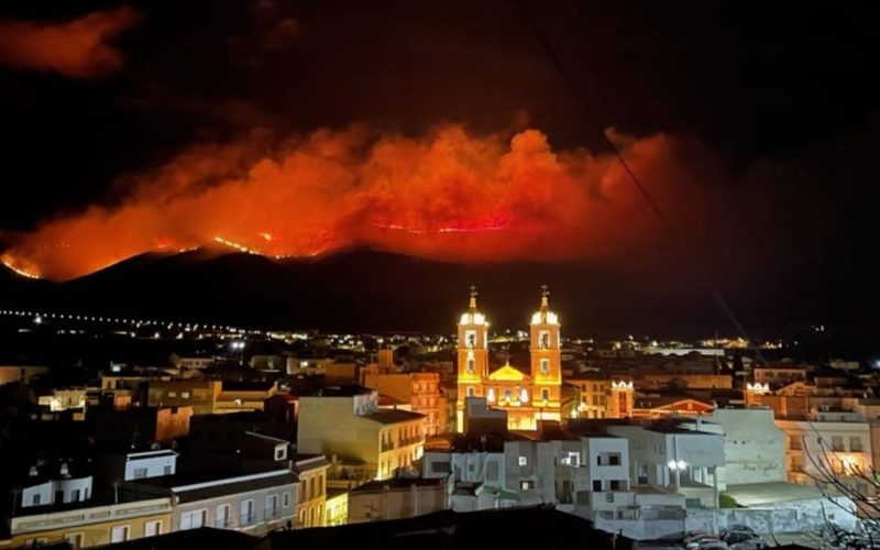 Nog niet gebluste natuurbrand Almería verwoest 400 ha in Sierra de Gádor