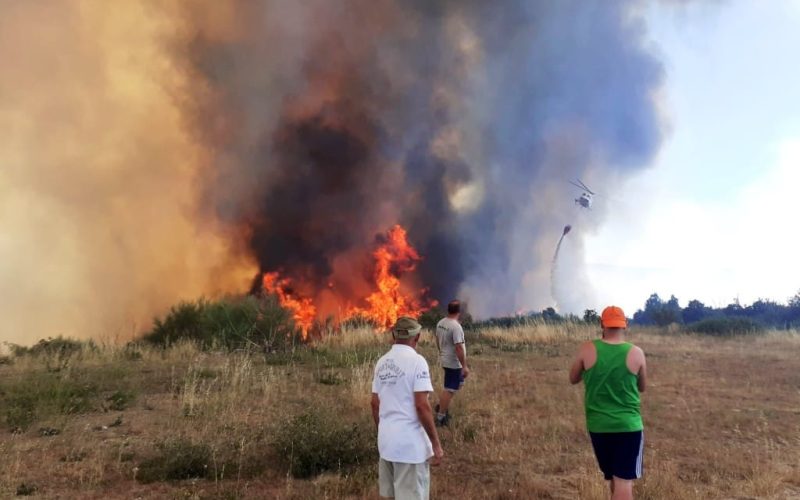 Bosbrand Galicië grootste sinds 2017