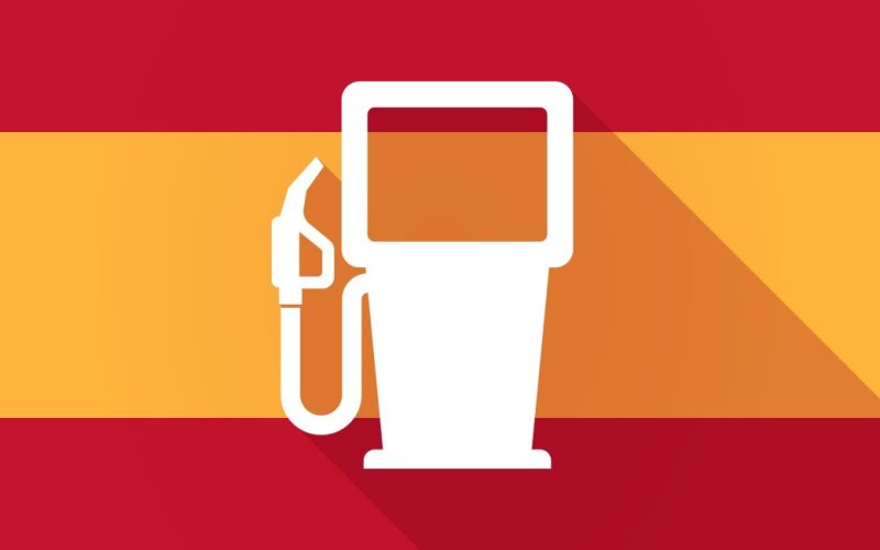 Gemiddelde prijzen benzine en diesel weer gedaald met de diesel onder de 2 euro in Spanje