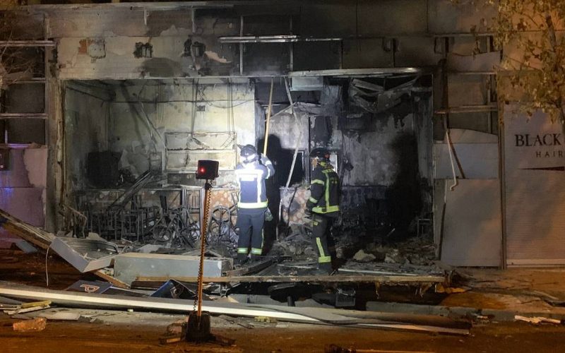 Een dode nadat koppel met opzet bar tot ontploffing brengt in Madrid