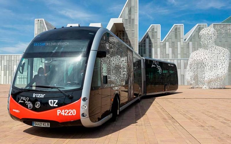 Zaragoza krijgt een bus zonder bestuurder in het kader van een pilotproject