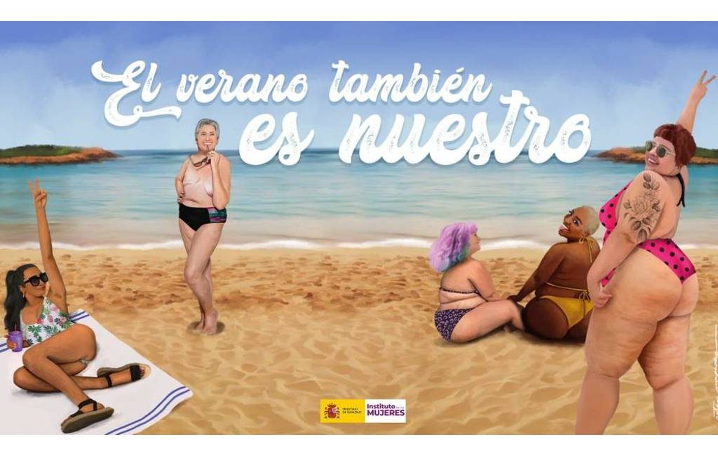 De bekritiseerde campagne ‘de zomer is ook van ons’ als body positivity in Spanje