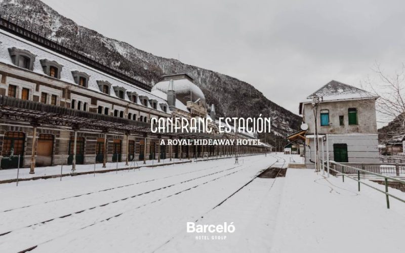 Dit wordt het nieuwe luxe hotel in het oude Canfranc treinstation in de Pyreneeën