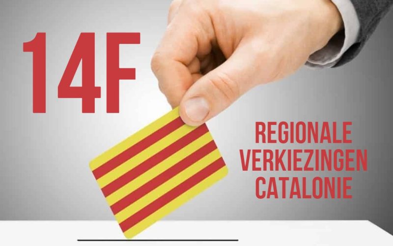 Catalonië klaar voor 13e democratische regionale verkiezing op Valentijnsdag