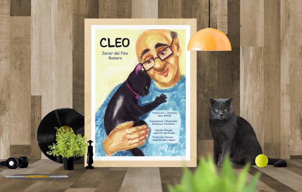 Nieuw boek: tweetalige kinderboek CLEO met een poes-heldin uit Málaga die in Antwerpen woont