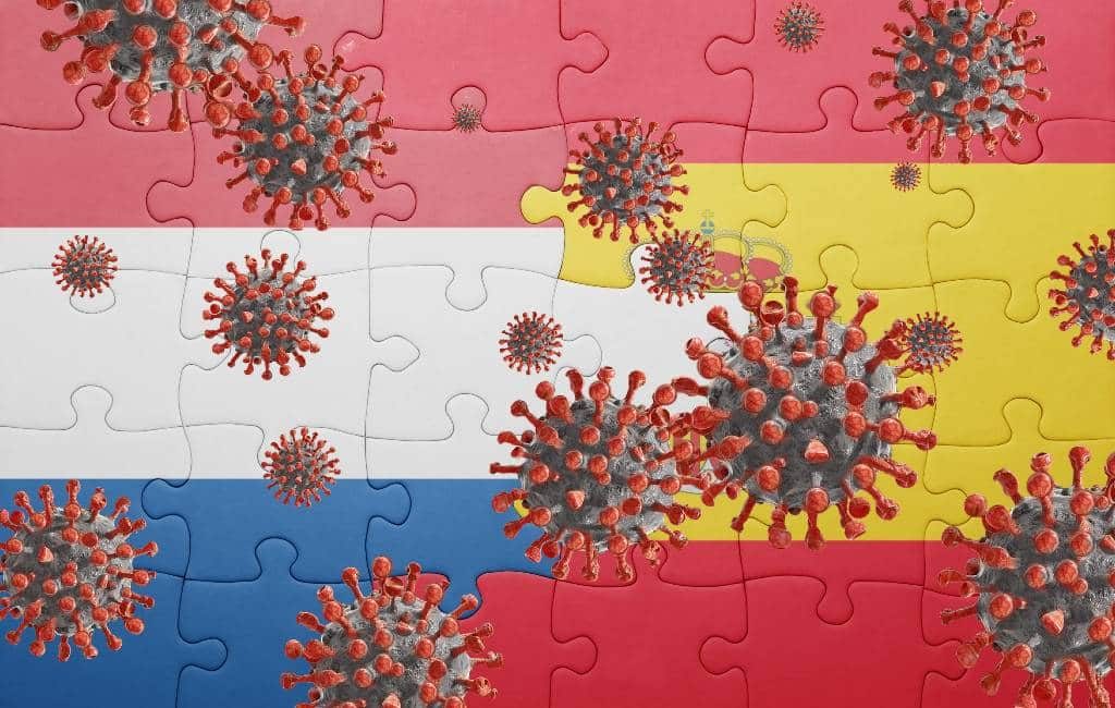 Voor het eerst meer corona-besmettingen in Nederland dan in Spanje