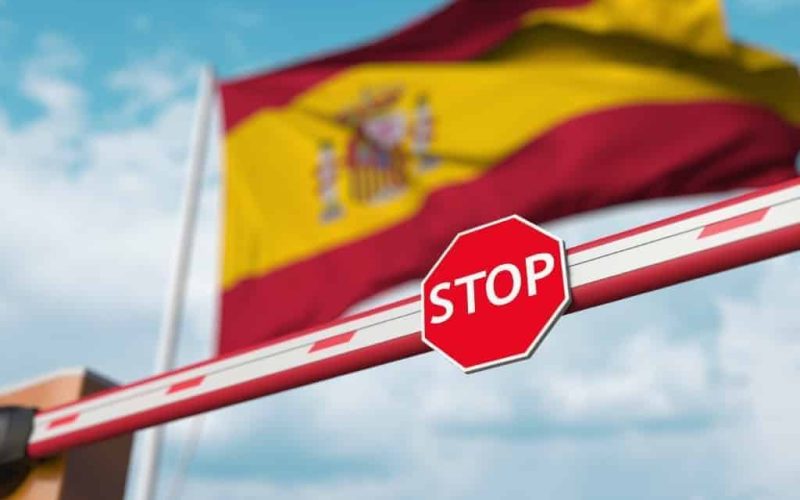 Grens Spanje blijft voor Marokko, Algerije en China gesloten