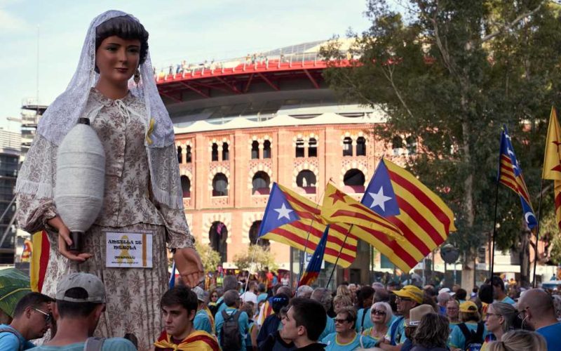 Grote activiteiten rond regionale Catalaanse feestdag La Diada