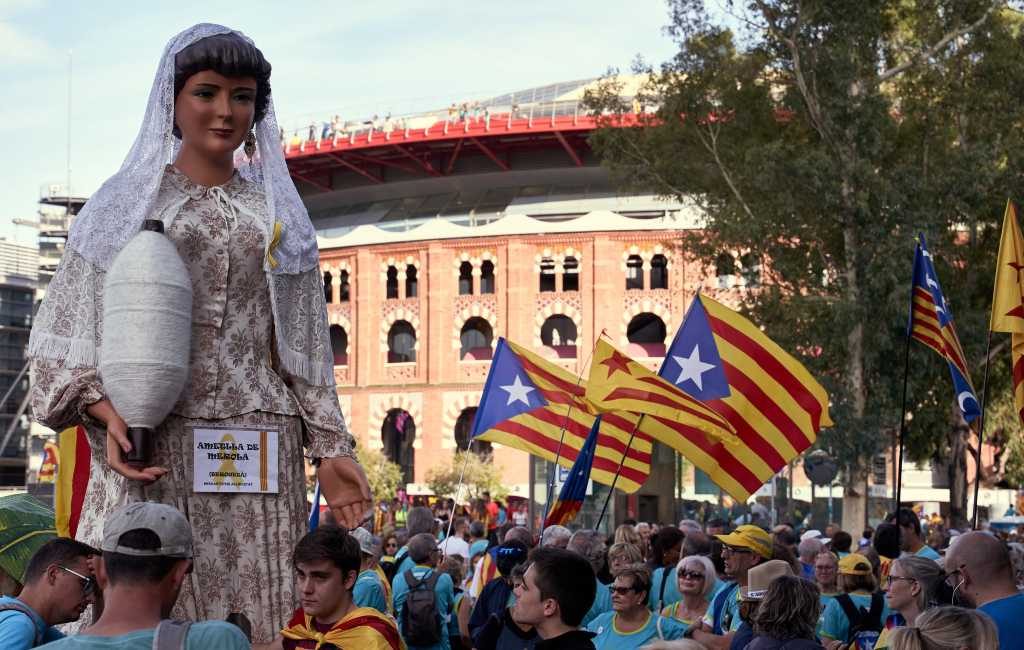 Grote activiteiten rond regionale Catalaanse feestdag La Diada