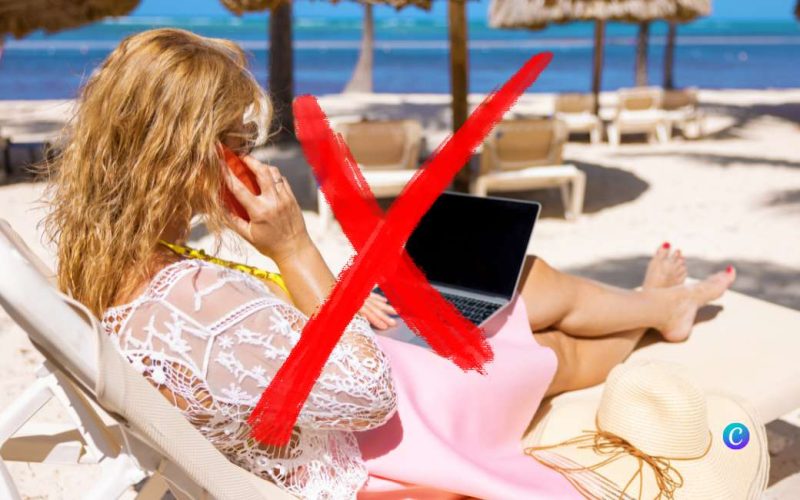 Spaanse werknemers hebben tijdens vakantie per wet recht op digitale ontkoppeling