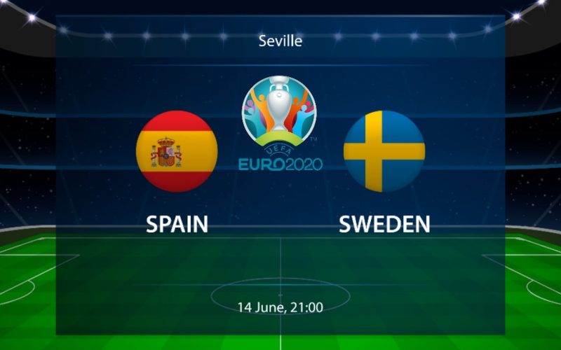 EK-2021 14 juni: Spanje speelt eerste groepsfase wedstrijd tegen Zweden