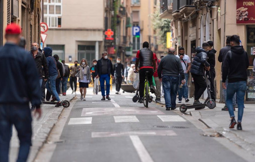 Overlast door heroïne eist haar tol in de wijk El Raval in Barcelona