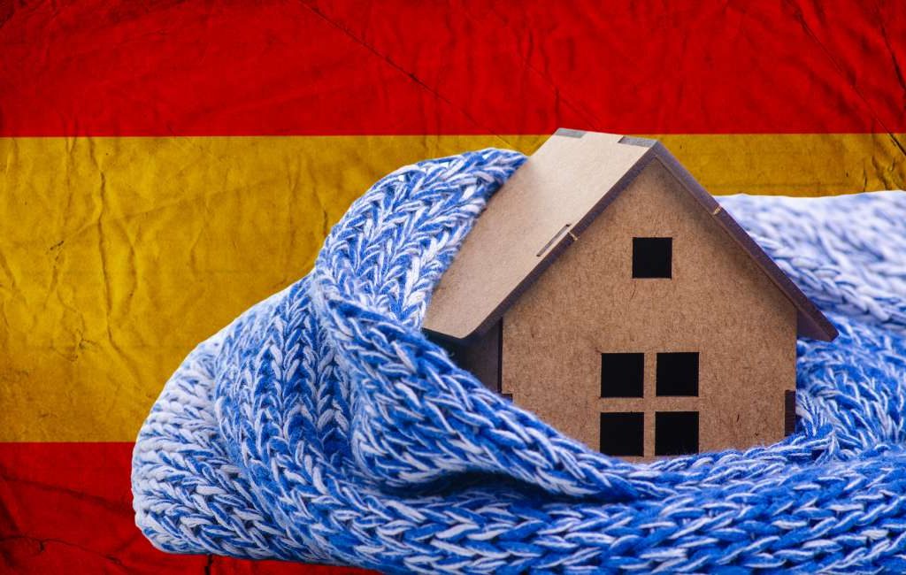 Het noorden van Spanje gebruikt gas en het zuiden elektriciteit voor de huisverwarming