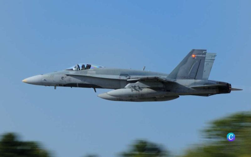 F-18 piloot gewond na neerstorten straaljager bij militaire basis in Zaragoza
