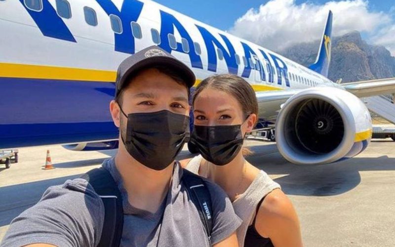 Ryanair annuleert de mondkapjesplicht tijdens vluchten behalve in Nederland en Spanje