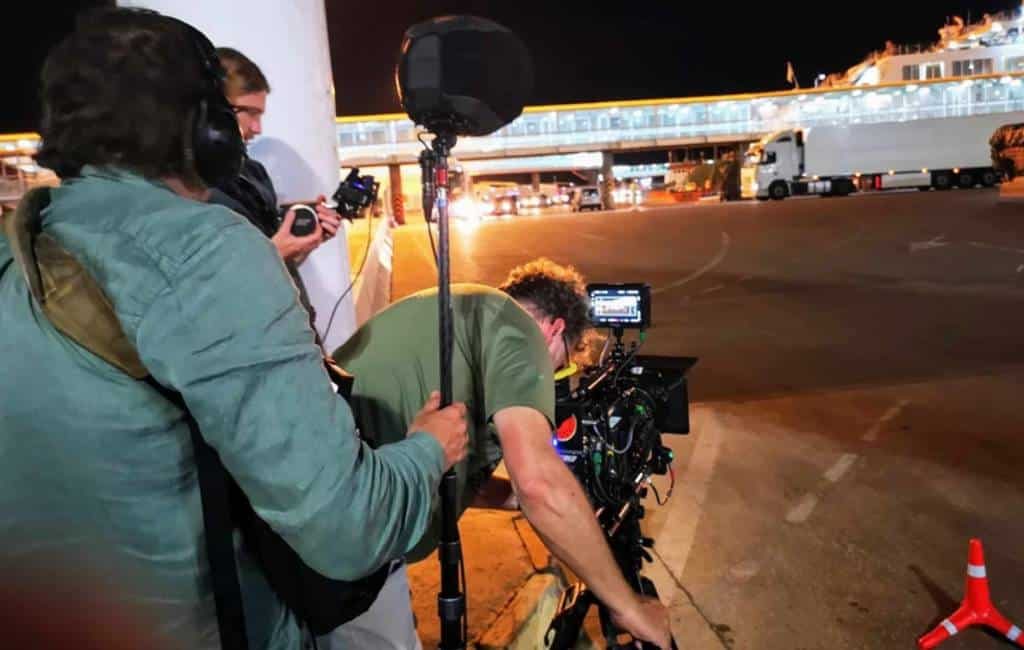Opnames voor Nederlandse film in Almería