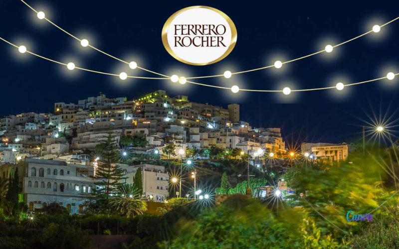 Mojacar in Almería volgt Peñiscola op als Ferrero Rocher kerstdorp 2022