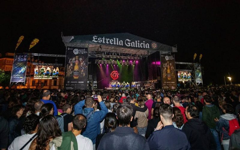 Het gratis Internationale Festival van Keltische muziek in Ortigueira (A Coruña)