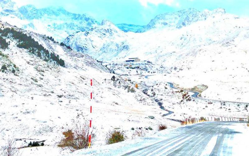 De mooiste foto’s van de recente sneeuwval in de Spaanse Pyreneeën