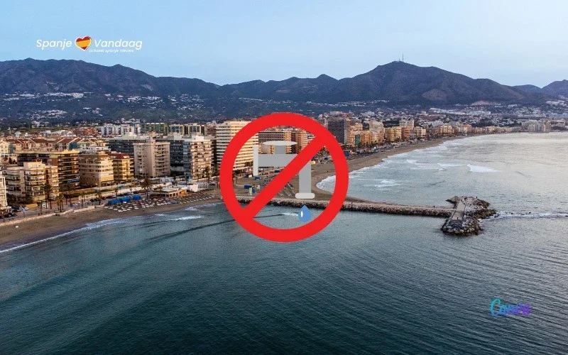Watertekort bedreigt Costa del Sol: Fuengirola sluit nu ook 's nachts de kraan