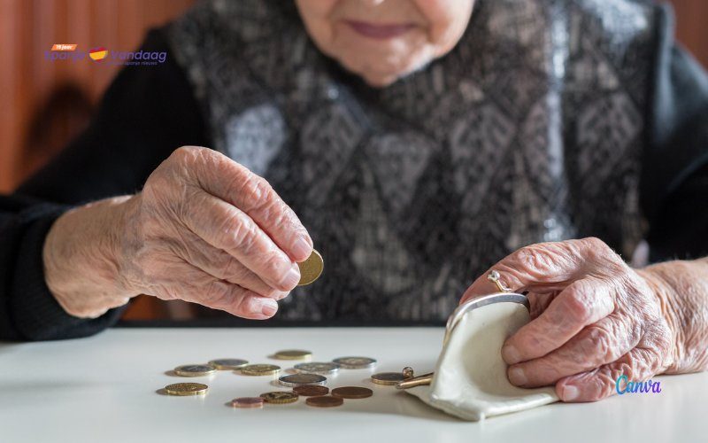 Zes op de tien gepensioneerden in Spanje ontvangt minder dan 1.080 euro