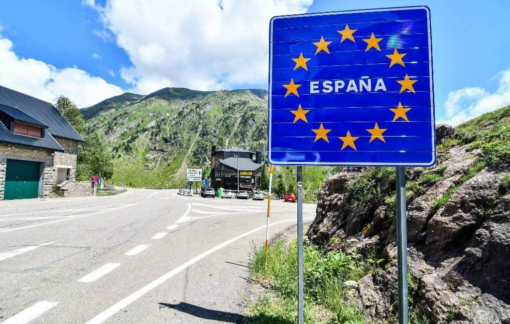 Dit is de 656 km lange grens tussen Spanje en Frankrijk