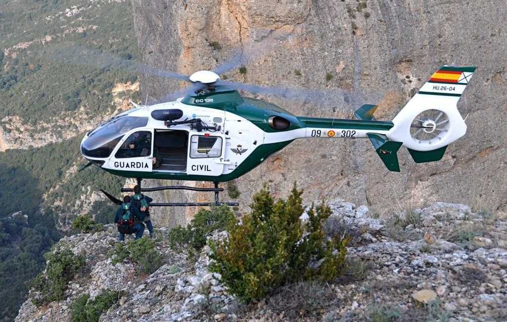 Guardia Civil voerde in een maand tijd al 78 reddingsacties uit in Aragón