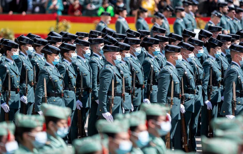 Guardia Civil politie Spanje bestaat 178 jaar