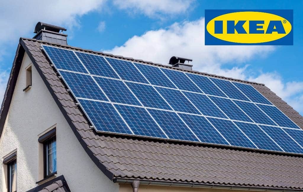 IKEA begint in 2021 met de verkoop van zonnepanelen in Spanje