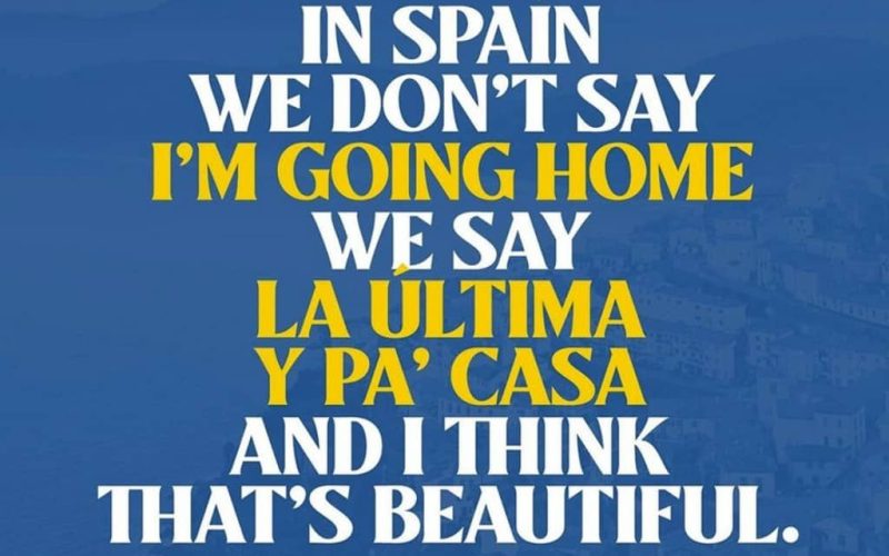 In Spanje zeggen we niet … en dat vind ik mooi! op Instagram