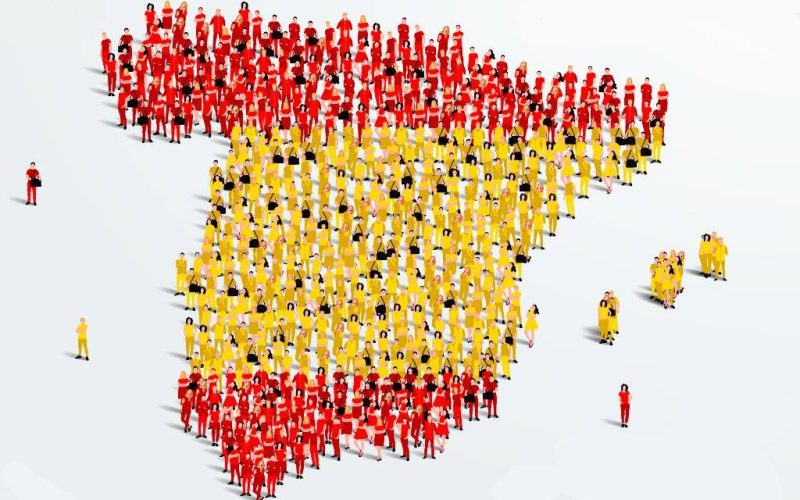 Spanje heeft een recordaantal van 48,3 miljoen inwoners