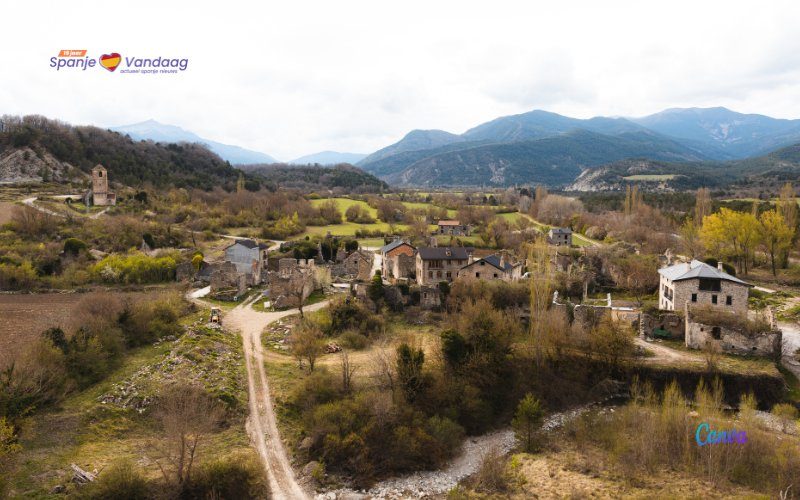Jánovas: het verlaten dorp in de Pyreneeën dat uit haar as herrees
