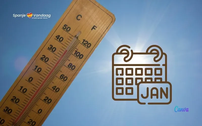 De warmste januarimaand in Spanje sinds 1961