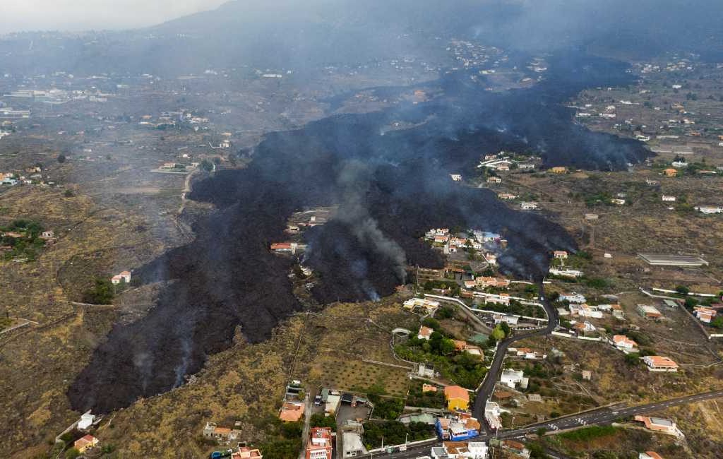 De lava heeft huizen en land ter waarde van 178,4 miljoen euro opgeslokt op La Palma