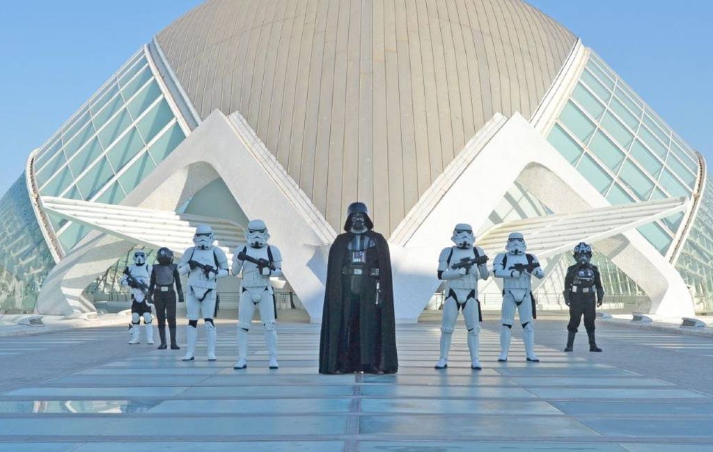 De Ciudad de las Artes in Valencia wordt overgenomen door Star Wars