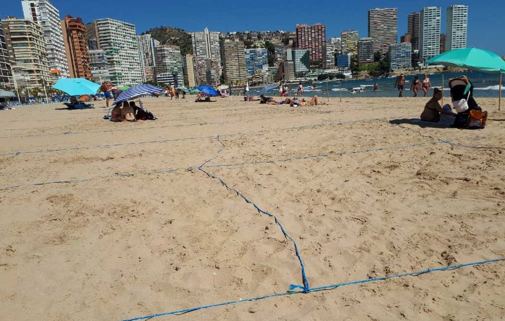 Wijzigingen in reserveringssysteem Levante strand in Benidorm