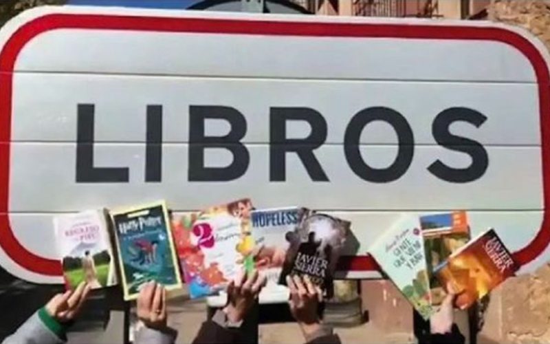 Het dorp 'Libros' in Teruel vraagt om boeken voor een bibliotheek