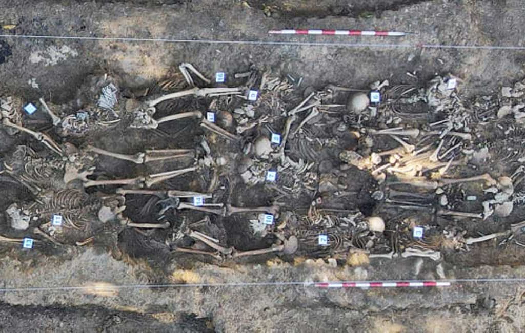 46 lichamen gevonden in grootste Baskische massagraf ooit