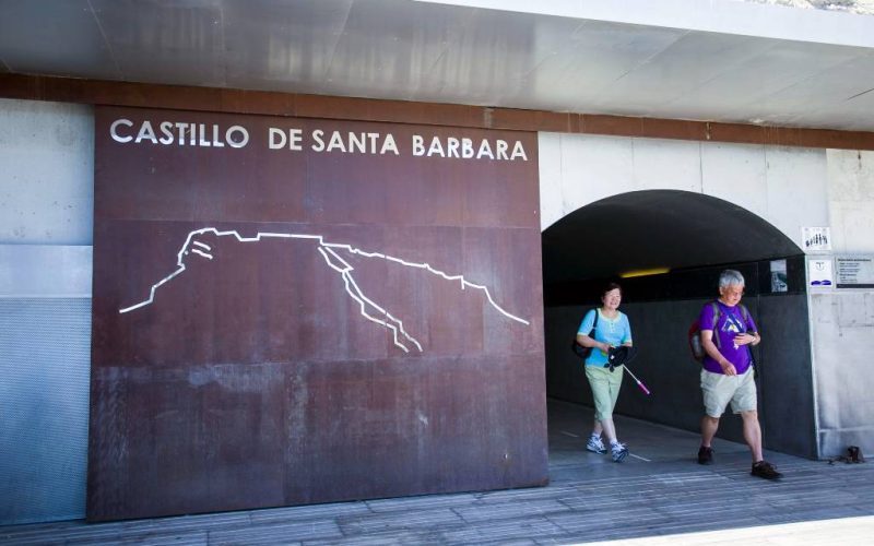Lift naar het kasteel van Santa Barbara in Alicante opnieuw geopend