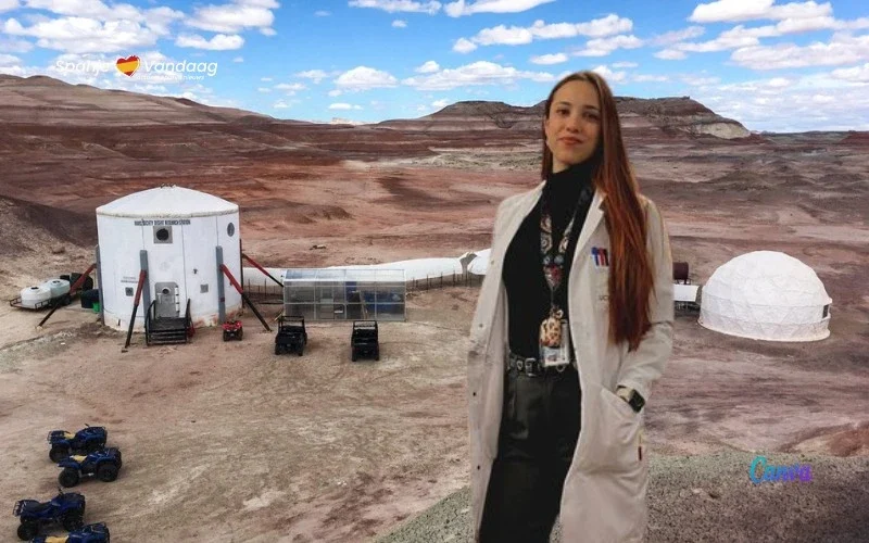 Spaanse wetenschapster isoleert zich in de woestijn om Marsreis te simuleren
