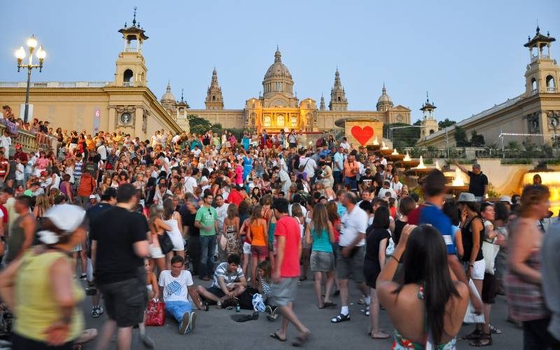 De vijf steden met de meeste toeristenmassa in Spanje