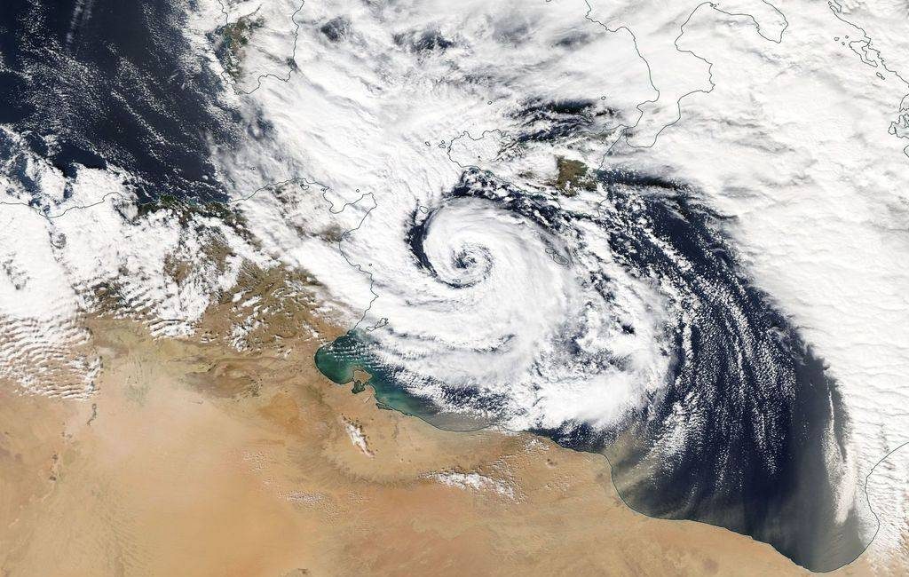 Krijgt de Middellandse Zeekust te maken met een orkaan achtige storm?